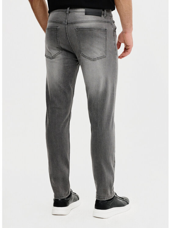 Pako Lorente Pako Lorente Jeansy P25SF-WJ-002 Szary Slim Fit