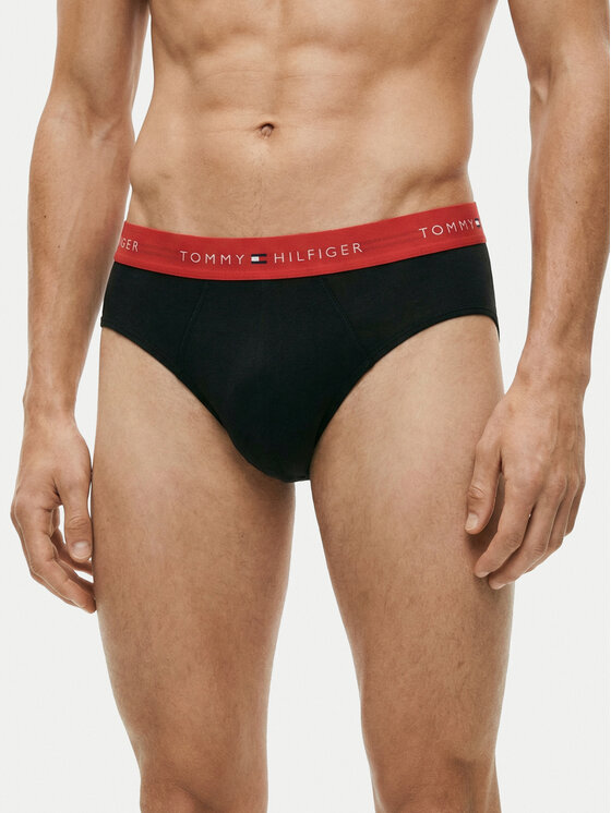 Tommy Hilfiger Tommy Hilfiger Σετ σλιπ UM0UM03876 Μαύρο