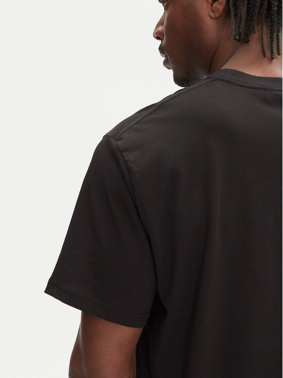 Just Cavalli Just Cavalli T-Shirt 78OAHT16 Černá Regular Fit
