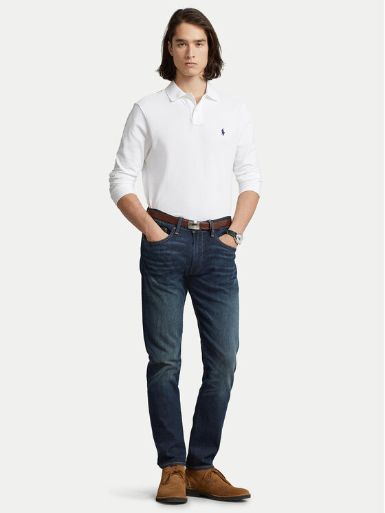 Polo Ralph Lauren Polo Ralph Lauren Polo majica 710681126001 Bela Slim Fit