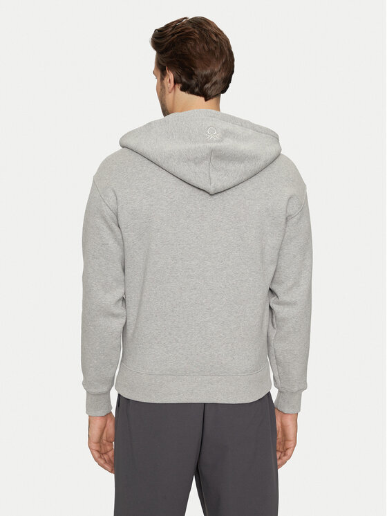 United Colors Of Benetton United Colors Of Benetton Majica dugih rukava 3VVUU201P Siva Relaxed Fit