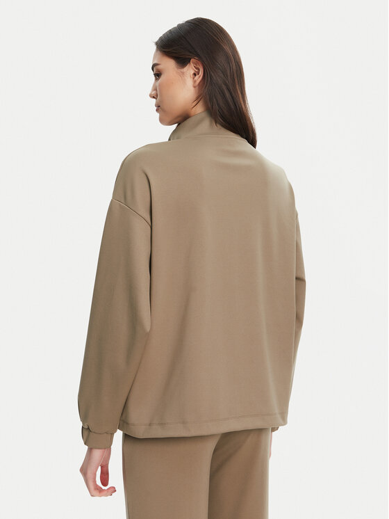 Guess Guess Majica dugih rukava V5YL09 KCX42 Smeđa Regular Fit
