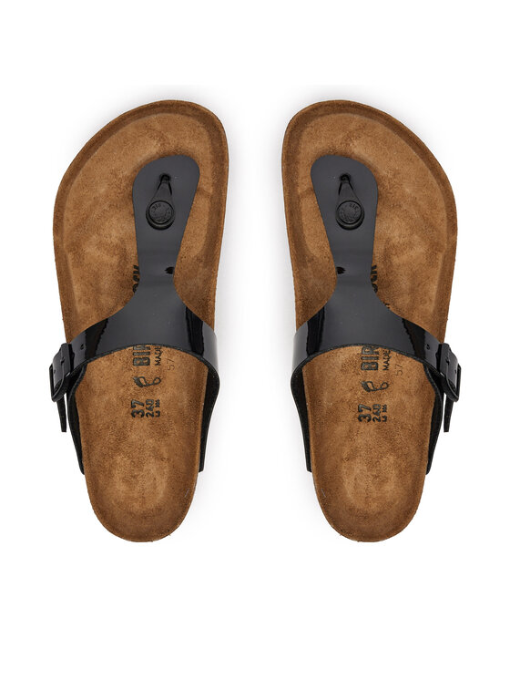 Birkenstock Birkenstock Infradito Gizeh 043661 Nero