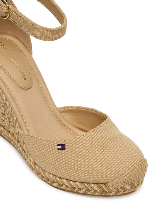 Tommy Hilfiger Tommy Hilfiger Espadrillid Wedge FW0FW09225 Beež