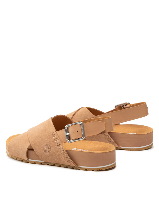 Timberland Timberland Sandały MalibuWaves Basic X Strap TB0A41MQCW81 Brązowy