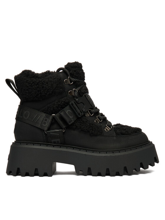 Buffalo Buffalo Kotníková obuv Aspen Com Mid Warm 1622593 Černá