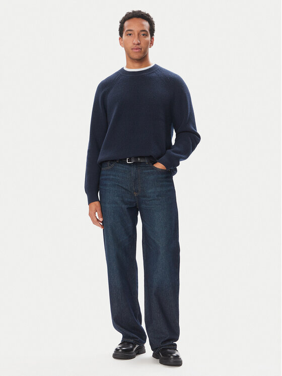 Calvin Klein Jeans Calvin Klein Jeans Πουλόβερ LV04RH308G Σκούρο μπλε Regular Fit