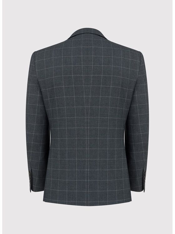 Pako Lorente Pako Lorente Marynarka P24SF-3G-023 Szary Slim Fit