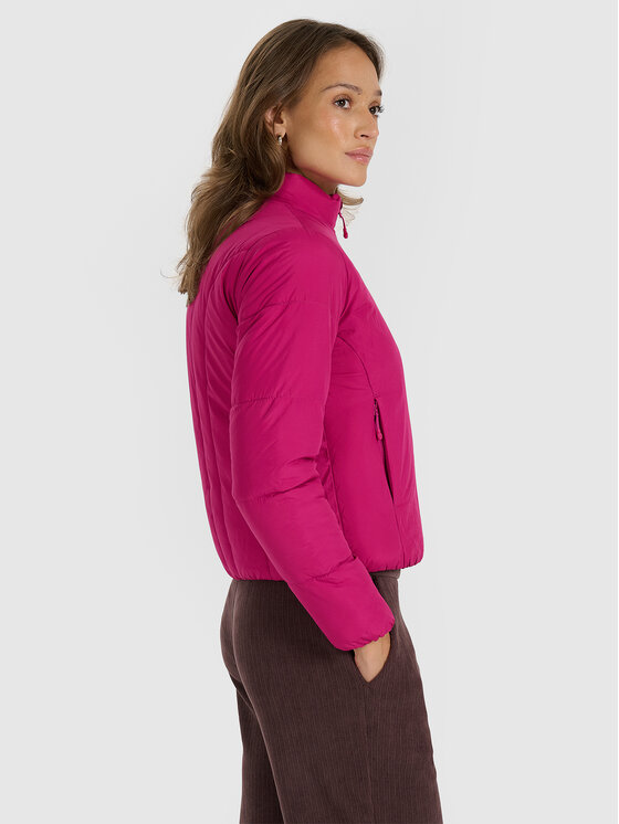 4F 4F Kurtka puchowa MIDSHOP TEXTILE Różowy Slim Fit