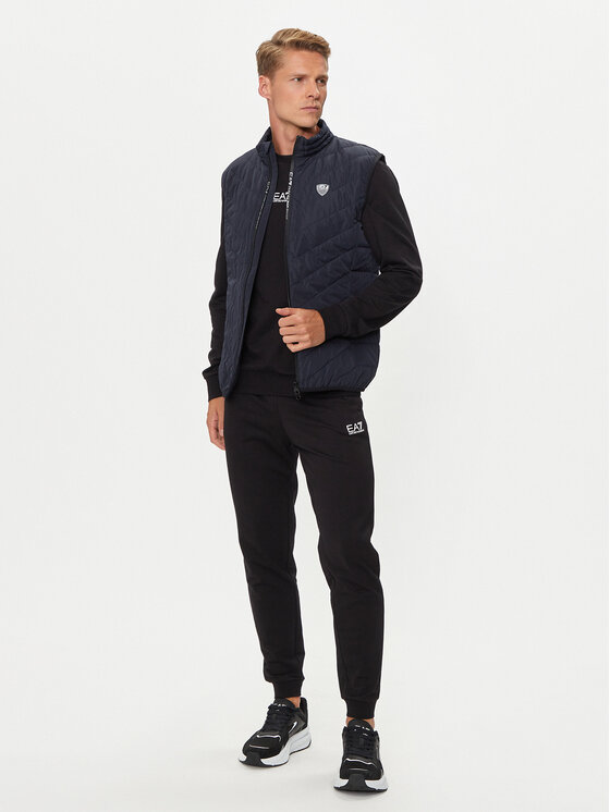 EA7 Emporio Armani EA7 Emporio Armani Prsluk 8NPQ02 PNE1Z 1562 Tamnoplava Regular Fit
