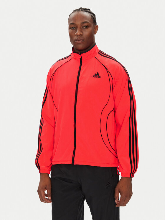 adidas Hanorac Teamgeist adicolor JW5867 Roșu Loose Fit