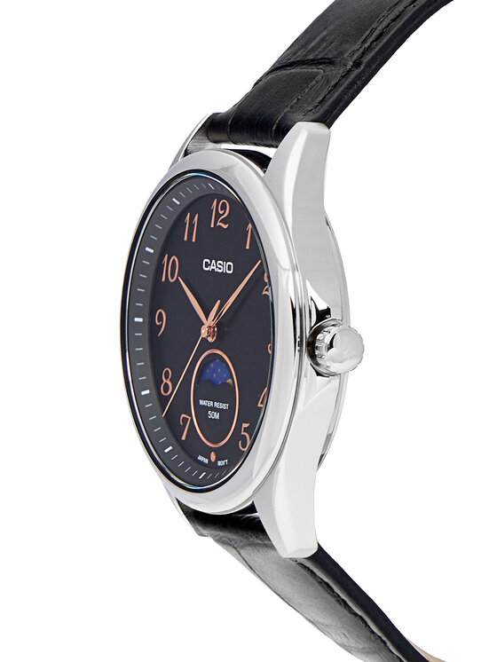 Casio Casio Pulkstenis MTP-M110L-1AVER Melns