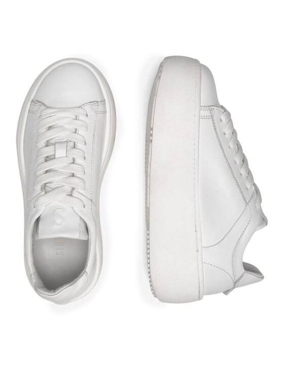 Simple Simple Pantofi SILVIA-1 Alb