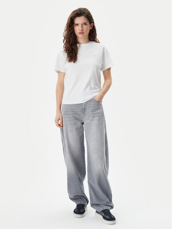 Napapijri Napapijri T-krekls S-Nina NP0A4H87 Balts Regular Fit