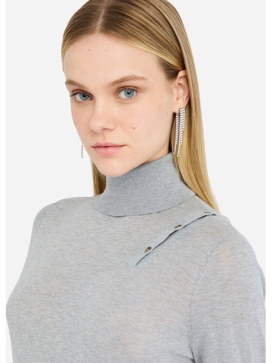 Liu Jo Liu Jo Maglione CF5267MA92O02056 Grigio Regular Fit