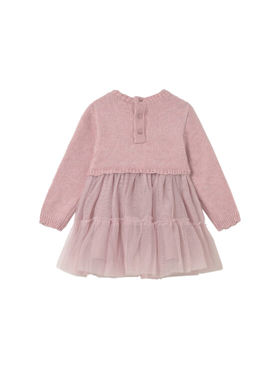 Mayoral Mayoral Eleganta kleita 2905 Rozā Regular Fit