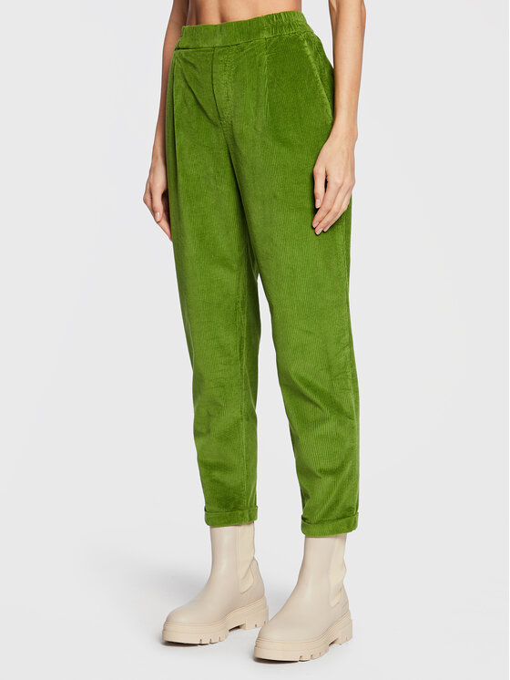 United Colors Of Benetton United Colors Of Benetton Pantaloni chino 4HA2556K4 Verde Loose Fit