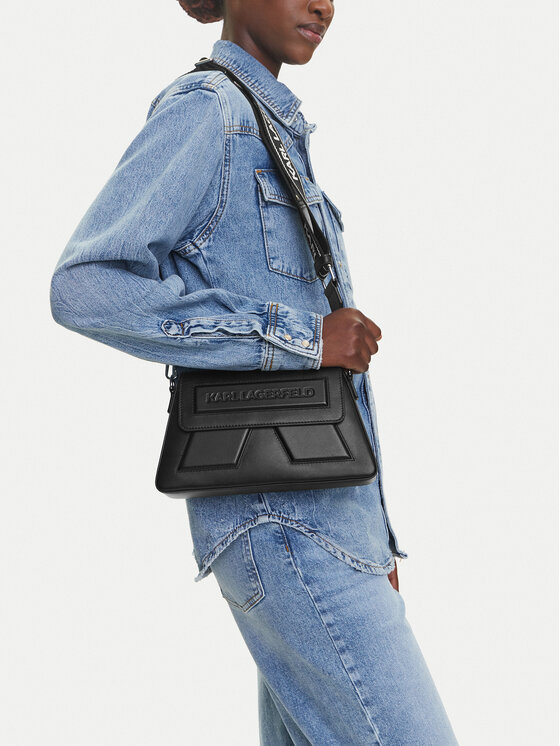 KARL LAGERFELD KARL LAGERFELD Ročna torba A2W30198 Črna