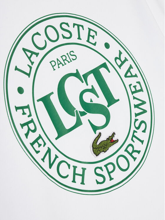 Lacoste Lacoste T-Shirt TJ2463 Weiß Regular Fit