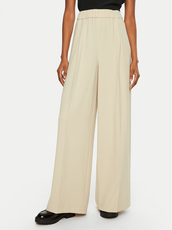 Patrizia Pepe Patrizia Pepe Pantaloni di tessuto 8P0710/A545-B814 Beige Regular Fit