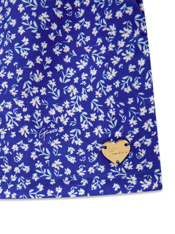 Guess Guess Marškinėlių ir šortų komplektas K6GG00 K6YW0 Mėlyna Regular Fit