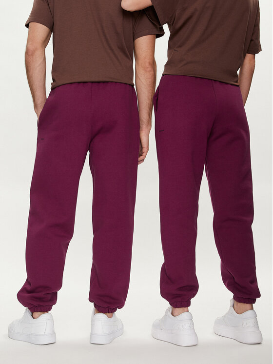 Pangaia Pangaia Spodnie dresowe Archive 365 Heavyweight Fioletowy Loose Fit