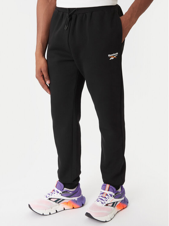 Reebok Reebok Pantaloni trening Winchester Pant RK25146CCM Negru Regular Fit