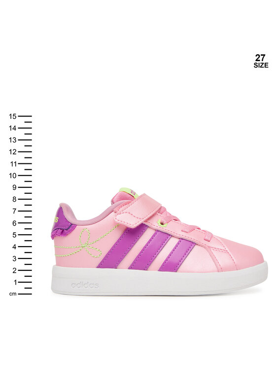 adidas adidas Снікерcи Grand Court 3.0 Girls Shoes Infant KI1757 Рожевий