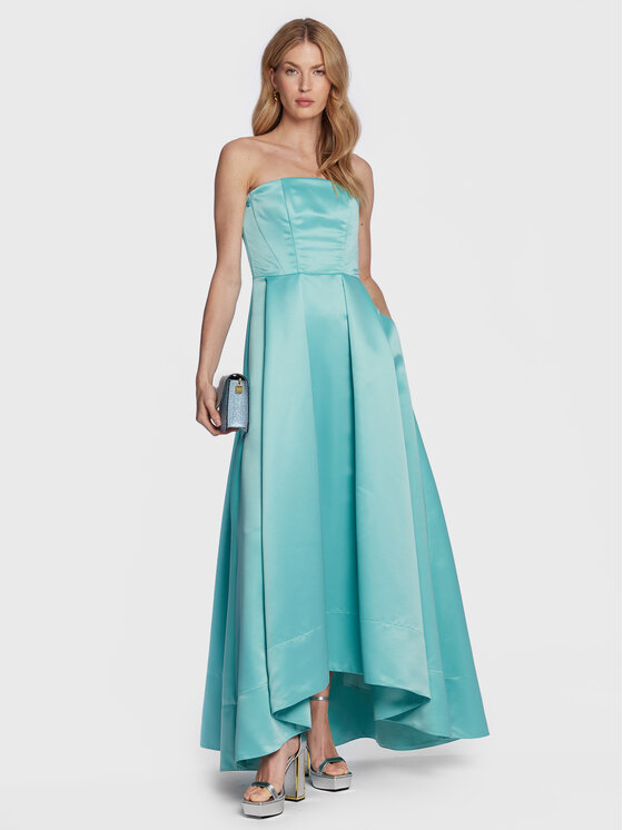 PINKO Pinko Abendkleid Digimond 100335 A0I0 Blau Slim Fit