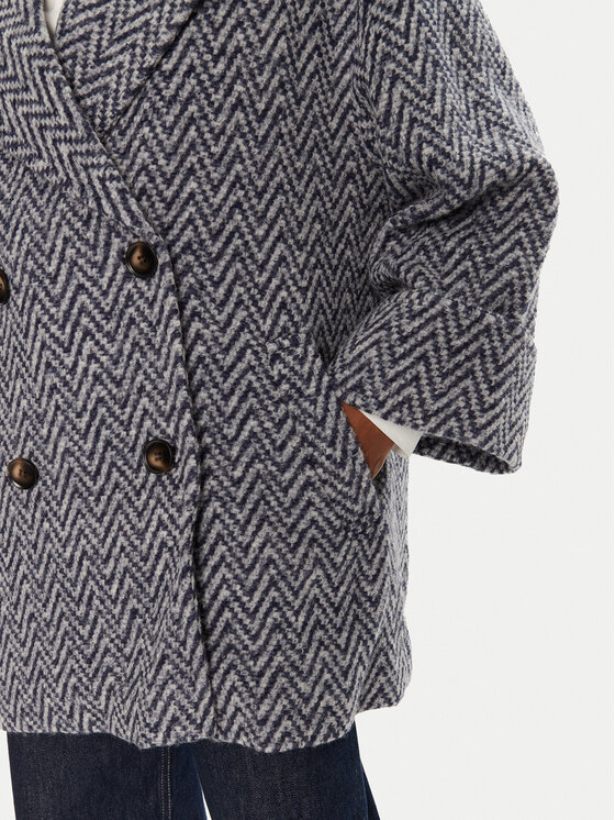 United Colors Of Benetton United Colors Of Benetton Vuneni kaput 2JCHDN06D Šarena Loose Fit
