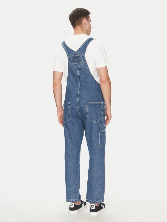 Levi's® Levi's® Гащеризон с презрамки Red Tab™ 79107-0027 Син Relaxed Fit