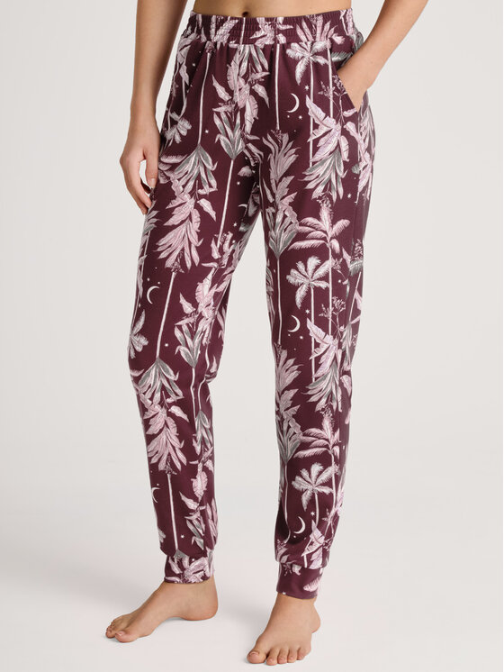Calida Calida Dámske nohavice 29471 Bordová Comfortable Fit