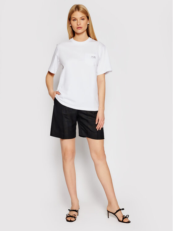 T-shirt Pocket Logo 2221JTS002554A Bianco Regular