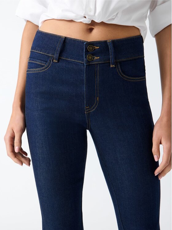 Guess Guess Jeansy 183994 Niebieski