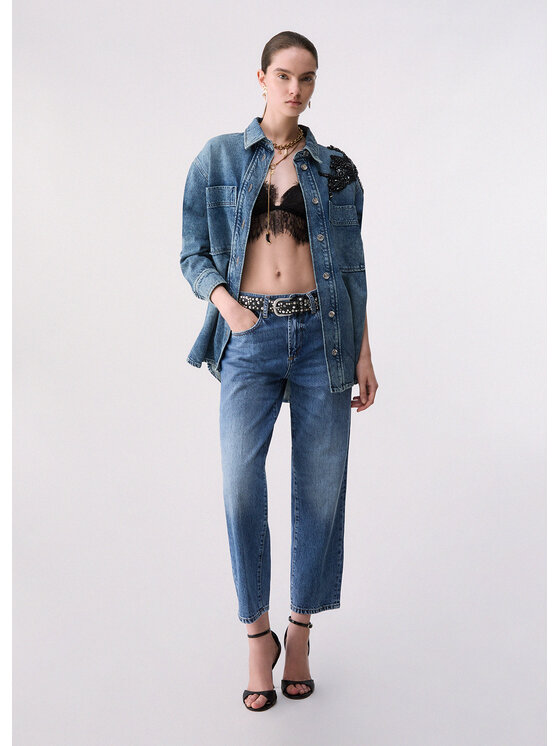 Liu Jo Liu Jo Jeans UF6157D485479116 Azzurro chiaro Regular Fit