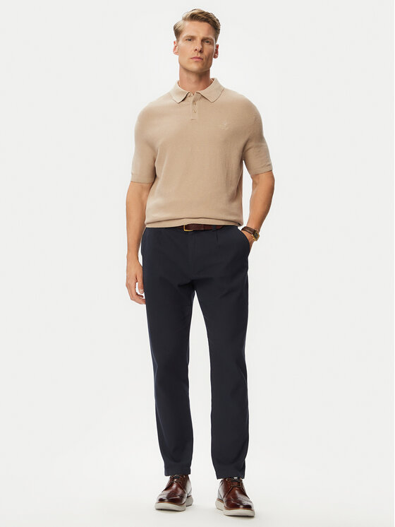 Beverly Hills Polo Club Beverly Hills Polo Club Tricou polo P-SS26M-M7280BEI Bej Regular Fit
