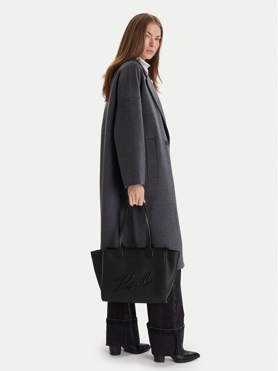 KARL LAGERFELD Geantă A4W30258 Negru