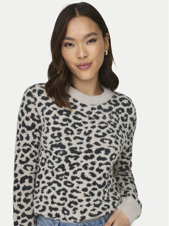JDY JDY Džemper Lorraine 15292890 Siva Regular Fit