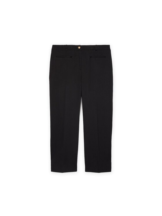 Fiorella Rubino Fiorella Rubino Pantaloni di tessuto P605L002179N033 Nero Cropp Fit