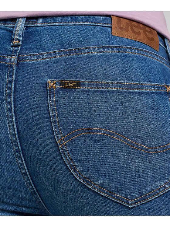 Lee Lee Jeansy L526AHKR Niebieski Skinny Fit