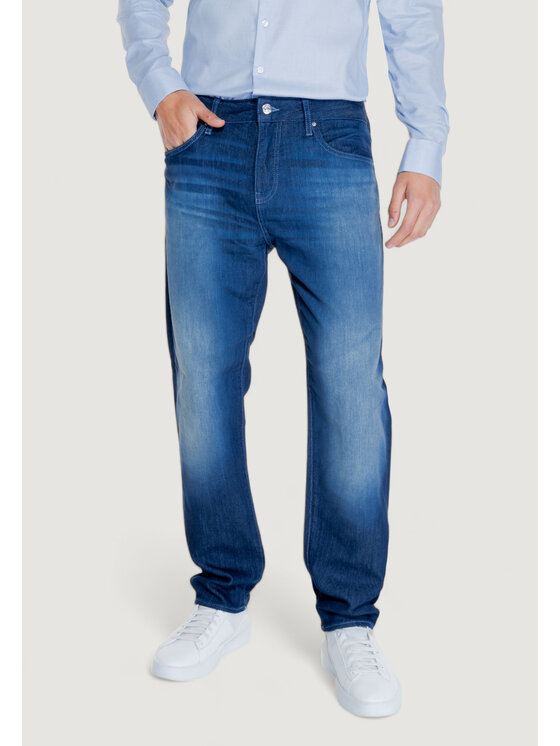 Armani Exchange Armani Exchange Pantalone da abito 6DZJ13 Z1TTZ Blu To Fit