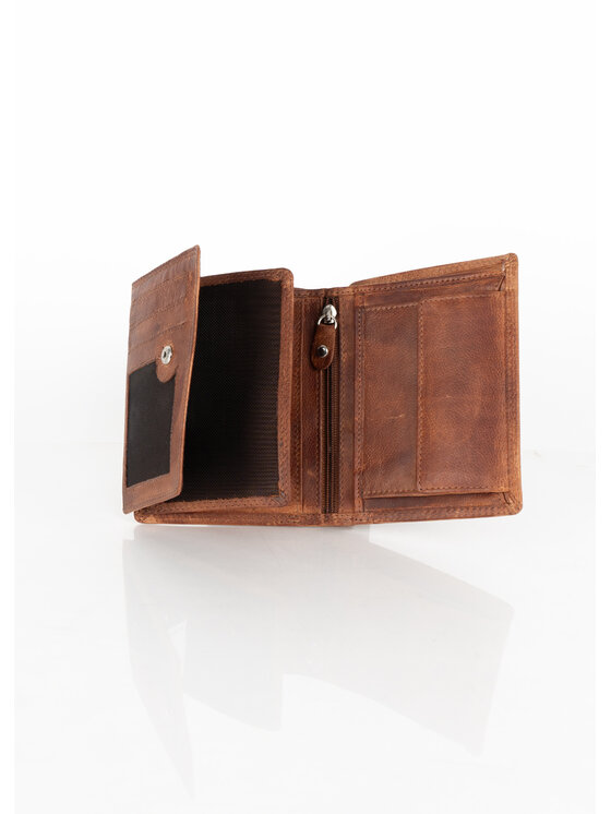 Mustang Mustang Portfel męski DENIMO WALLET Brązowy