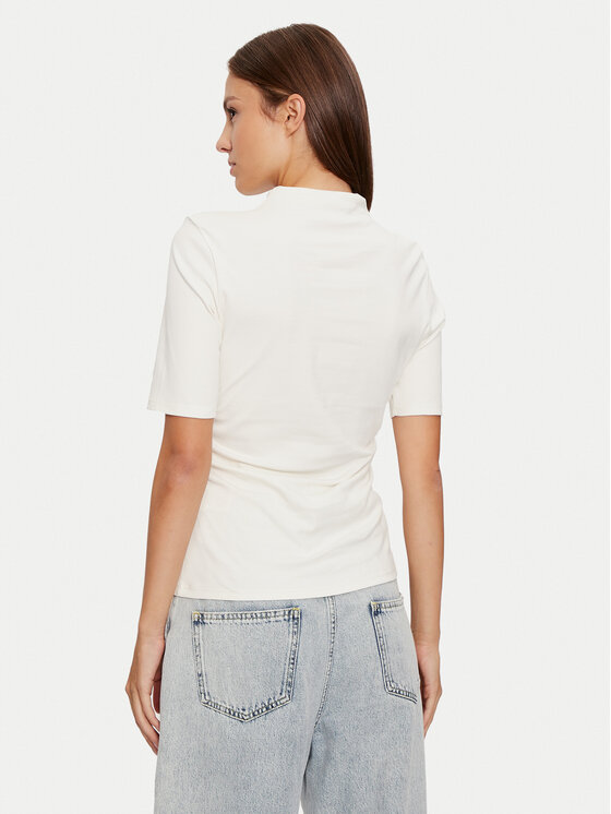 United Colors Of Benetton United Colors Of Benetton Поло 3VAZD2012 Екрю Regular Fit