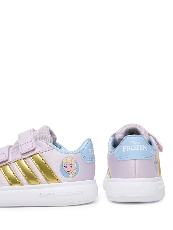 adidas adidas Sneakersy Disney Frozen Grand Court 3.0 JQ4356 Fioletowy