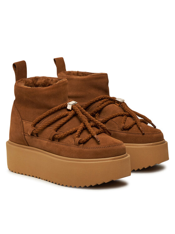 Inuikii Inuikii Škornji za sneg Classic Low Platform 75204-004 Rjava