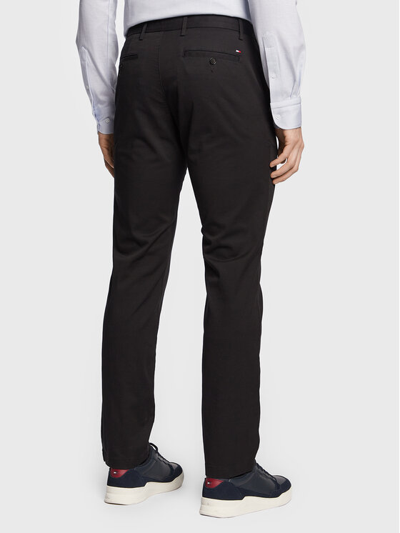 Tommy Hilfiger Chinos Denton 1985 MW0MW25964 Noir Straight Fit | Modivo.fr
