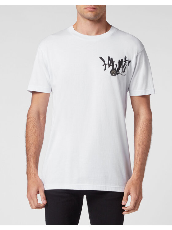 PHILIPP PLEIN PHILIPP PLEIN Tričko 2543 Biela Regular Fit