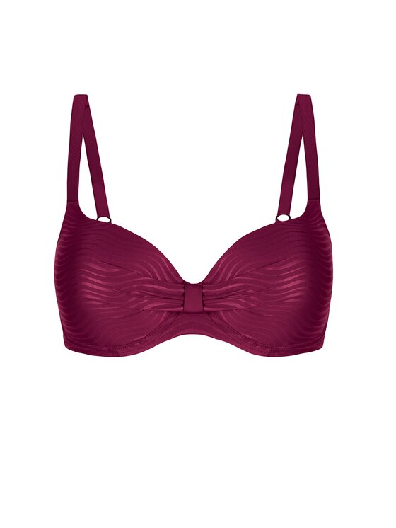 Feba Feba Bikini pezzo sopra FG10 Bordeaux