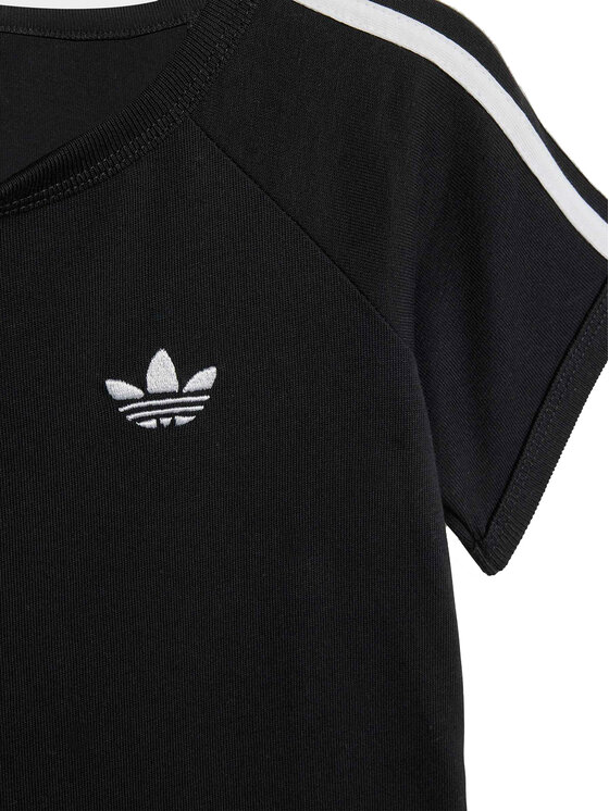 adidas adidas T-krekls 3-Stripe KD1013 Melns Regular Fit