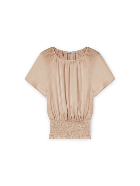 Motivi Motivi Blusa 2726Q001887N0C2 Écru Regular Fit